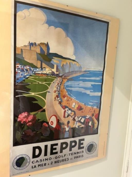 L'Ecume Des Jours Vue Mer Dieppe Exteriér fotografie